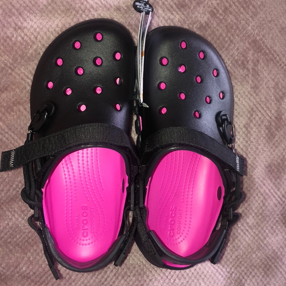 Post Malone Black Crocs